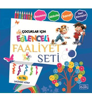 Eğlenceli Faaliyet Seti - Lacivert - 4+ Yaş