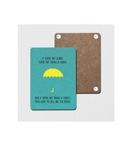 Yellow Umbrella - Himym Mdf Tablo