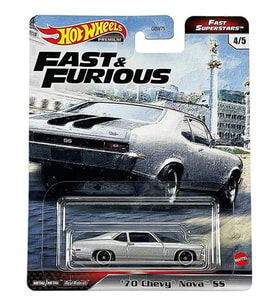 Hot Wheels Fast & Furious Premium Arabalar '70 Chevy Nova S5 GBW75 GRK50
