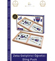 Premium Eğitici Zeka Geliştirici Öğretici Eğlence Aile Etkinlik Yılbaşı Özel Gün Sling Puck