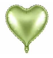 Kalp Folyo Balon Yeşil (18 inc)