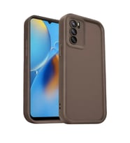 Oppo A16 Kılıf Viera Silikon - Kahverengi