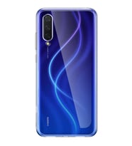 Xiaomi Mi 9 Lite Kılıf Şeffaf Silikon Hibrit Case (Renksiz)