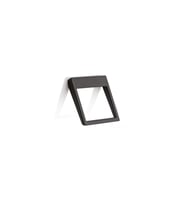 Pencere Kare Kulp 32 Mm. Mat Siyah