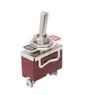 Toggle Switch 2P On-Off Ø12Mm Kn3C-101 (Ic-152-2)