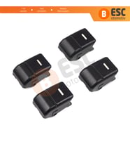 Land Rover Rang.e Rover Sport MK1 L320 2005-2009 İçin 4 Adet Cam Açma Düğmesi Plastik Kapağı YUD501570PVJ