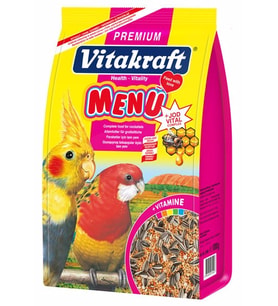 Vitakraft Menü Paraket Yemi 1000 gr. Skt: 10/2023 