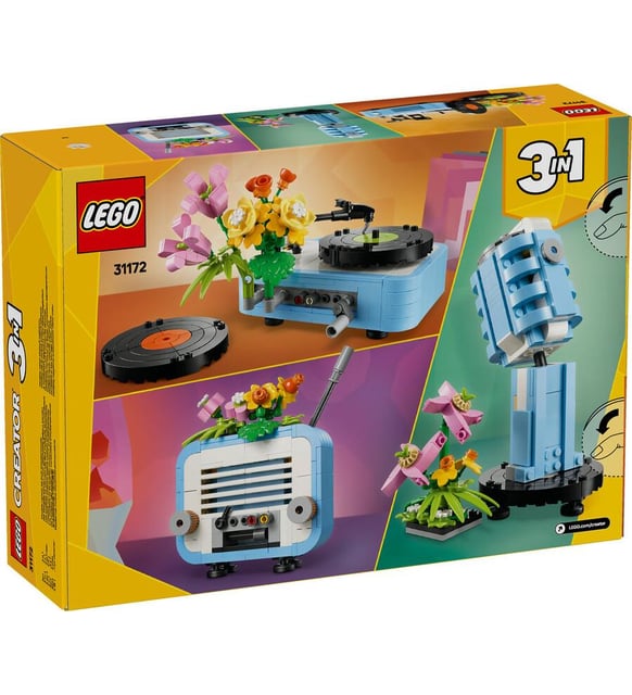 LEGO Creator 31172 Record Player with Flowers