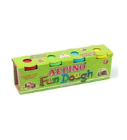 Alpino Fosforlu Oyun Hamuru 4 Renk x 100 gr. 