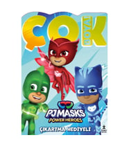 Pjmask Çok Boya! Çıkartmalı Dev Boyama Kitabı