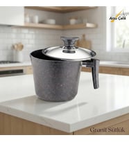 ARZU ÇELİK Granit Sütlük - Siyah