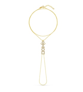 925 Ayar Gümüş 4 Element Şahmeran (Gold)