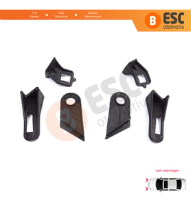 Fiat Abarth Grande Punto MK3 199 2005-2013 89101372SX 89101373DX İçin Sol Sağ Ön Far Ayak Tamir Seti