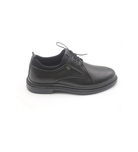 CASTLE BLACK CB-71126-1 ERKEK DERİ KLASİK AYAKKABI (Siyah)