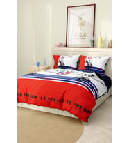 Çift Kişilik Nevresim Takımı Pamuklu Saten Kumaş 6 Parça 3D Dijital Baskı Duvet Cover Set Model.