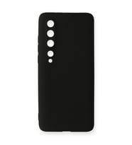Xiaomi Mi 10 Kılıf First Silikon - Siyah