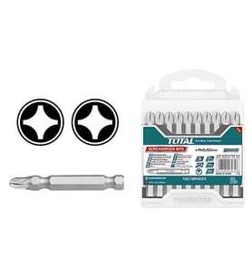TOTAL Krom PH2 50 mm Bits Ucu TOTAL TAC16PH223