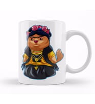 Frida Kahlo  Frida Catlo Kupa Bardak Porselen