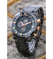 Siyah Rose Analog Erkek Kol Saati ST-304203