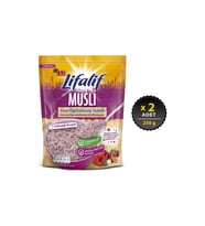 Eti Lifalif İnce Öğütülmüş Müsli Hibiskuslu 250 g x 2 Adet