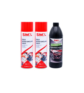 Susuz Motor Temizleme Spreyi 2 Adet 500 ml - Seramik Katkılı Hızlı Ve Pratik Cila