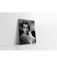 Siyah Beyaz Marilyn Monroe Kanvas Tablo