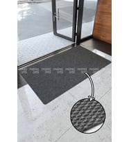 Toz Ve Nem Alıcı Paspas Iş Yeri Paspası Iç Ve Dış Mekan Paspası Giriş Paspası Kapı Paspası (Gri)