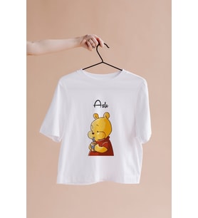Winnie The Pooh Tasarımlı Tişört Kişiye Özel ( Unisex - Büyük - Çocuk )