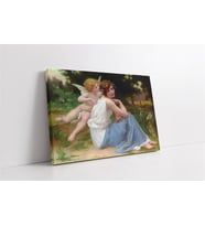 Cupid ve Psyche Kanvas Tablo