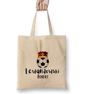 Robert Lewandowski Merch Bez Çanta Uzun Saplı