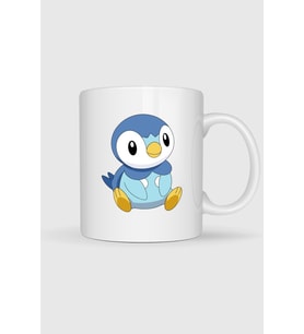 Piplup Baskılı Kupa Bardak