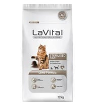 Lavital Kuzu Etli Kisirlastirilmis Kedi Mamasi 12 kg (Kahverengi)