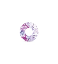 Desenli Simit 91 Cm (Mor-Beyaz)
