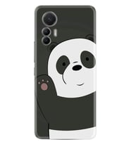 Xiaomi 12 Lite Kılıf Silikon Desen Özel Seri Hello Panda 1709