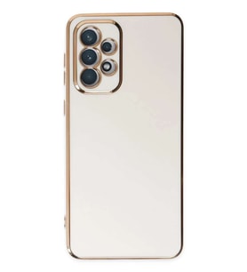 Galaxy A73 5G Kılıf Volet Silikon - Beyaz