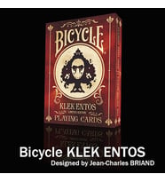 Bicycle Klek Marked Red işaretli Premium Oyun Kağıdı iskambil Kartları Destesi (Karışık)