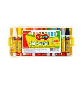 Toru 12 Renk Yağlı Pastel Boya