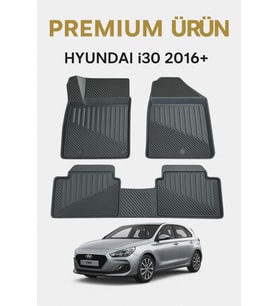 Hyundai i30 2016+ Uyumlu 3D Oto Paspas Premium