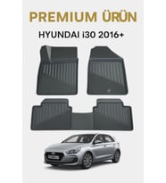 Hyundai i30 2016+ Uyumlu 3D Oto Paspas Premium