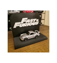 "Fast & Furious" Yazılı 1:24 Ölçek Tekli Araç Standı