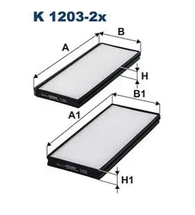 FILTRON K12032X Polen Filtresi 0K2FA6152X 0K2FE6152X