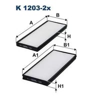 FILTRON K12032X Polen Filtresi 0K2FA6152X 0K2FE6152X