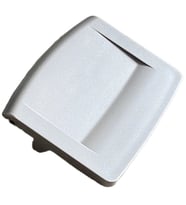 Arçelik Uyumlu 6103HS Çamaşır Makinesi Kapak Mandalı Tutamağı GRİ