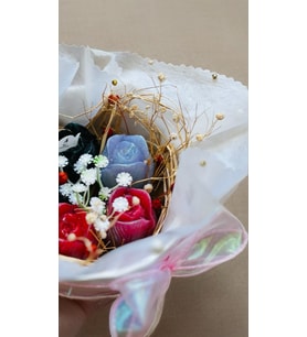 ROSE BOUQUET DEKORATİF MUM