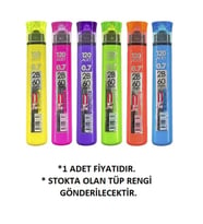 MİKRO MIN M-120N HI-POLYMER 60MM NEON 120'Lİ TÜP 0.7 UÇ - TEKLİ
