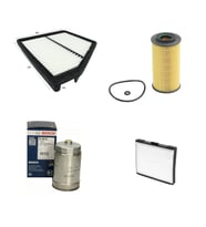 Bosch Filtre Bakım Seti Hyundai Matrix 1.5 CRDI 2006-2008 110 Beygir Dizel Hava + Yağ F + Yakıt F. + Polen Sardes