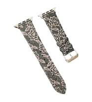 Apple Watch 38mm Creeper Desenli Kordon - Kahverengi