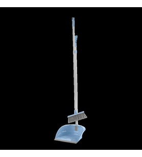 Titiz TP-158 Katlanır Saplı Süpürgeli Fırçalı Hazneli Kabinli Plastik Faraş Seti Takımı