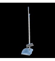 Titiz TP-158 Katlanır Saplı Süpürgeli Fırçalı Hazneli Kabinli Plastik Faraş Seti Takımı