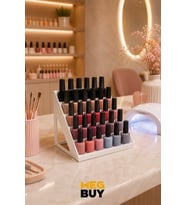 5 Katlı Oje Standı Nail Art Organizeri Masaüstü Kozmetik Rafı
